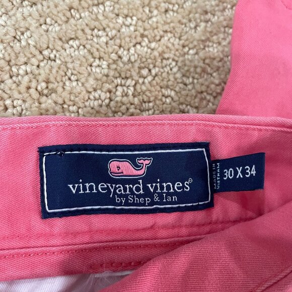 Vineyard Vines Breaker Pant Men's Size 30x34 Pink Casual Trousers - Picture 3 of 6